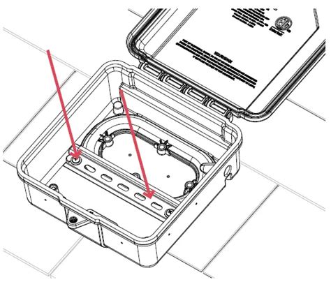 junction box for corral solo ch458696|UNIRAC SOLOBOX Solobox Junction Box .